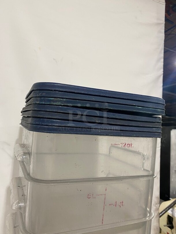 Cambro 12QT Square Food Storage Container! 7x Your Bid! MODEL 12SFSCW - Image 3 of 10