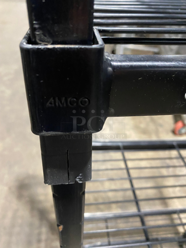 Metal Multi-Purpose Shelf Rack! With 6 Shelves! On Legs! - Image 3 of 4