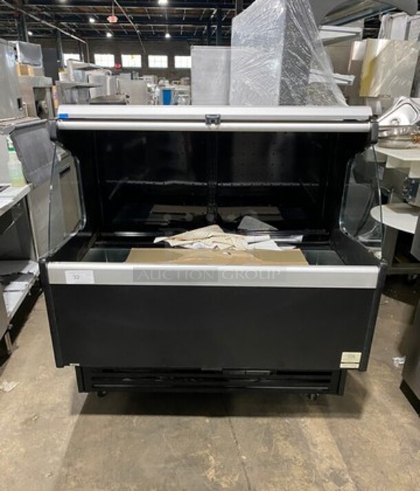 Arctica Commercial Refrigerated Open Grab-N-Go Display Case Merchandiser! With Front Cover!