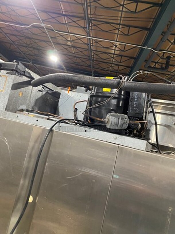 Continental Commercial 2 Door Reach In Freezer! Solid Stainless Steel! On Casters! Model: DL2FESS SN: 143B9271 115V 60HZ 1 Phase - Image 10 of 11