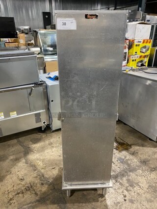 Lockwood Commercial Single Door Enclosed Pan Rack! Solid Stainless Steel! On Legs! Model: CA60RR25