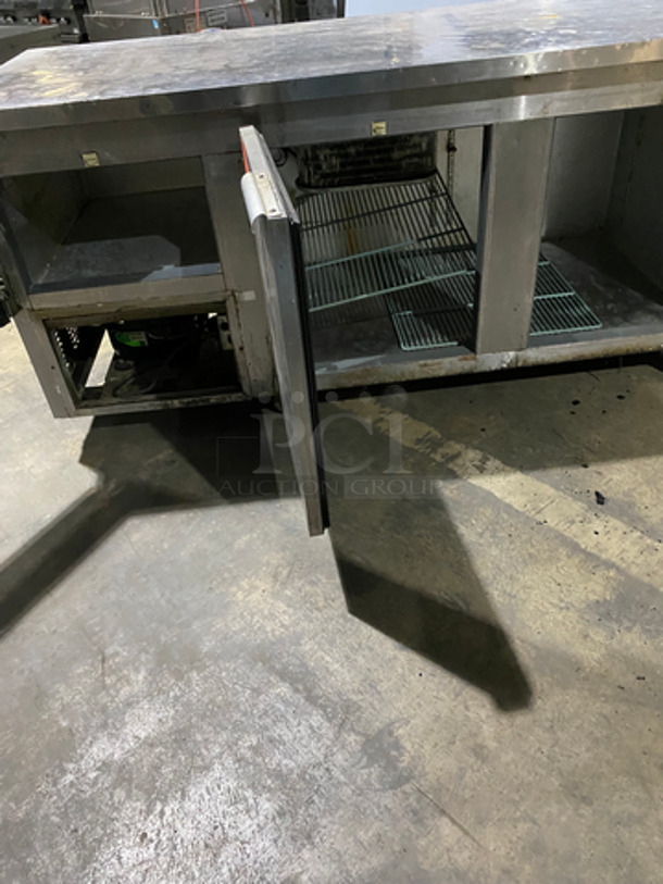 Leader Commercial 3 Door Under The Counter/ Work Top Cooler! With Poly Coated Racks! All Stainless Steel! On Casters! Model: LB72S/C SN: PV07S0917 115V 60HZ 1 Phase - Image 5 of 8