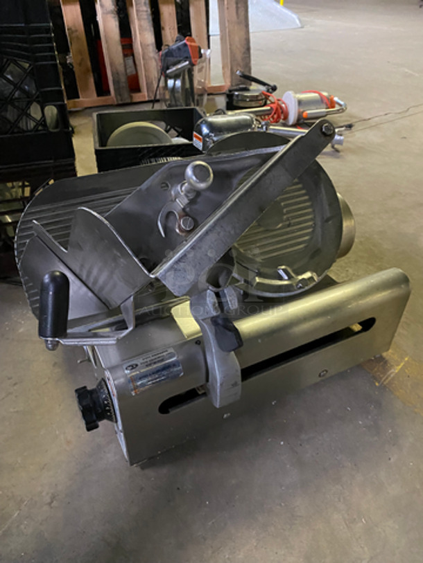 Globe Commercial Countertop Meat/Deli Slicer! All Stainless Steel! Model: 3500 SN: 358637 115V 60HZ 1 Phase - Image 2 of 9