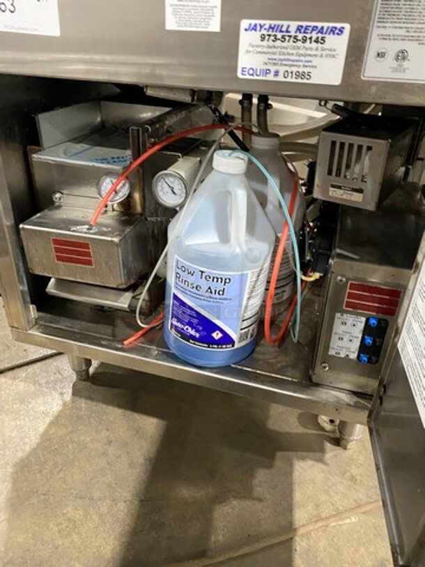 LATE MODEL! JACKSON Carousel Style Underbar Glass Washer! On Legs! Model DELTA 1200 Serial 18J366337 208V/60Hz/1 Phase - Image 6 of 8