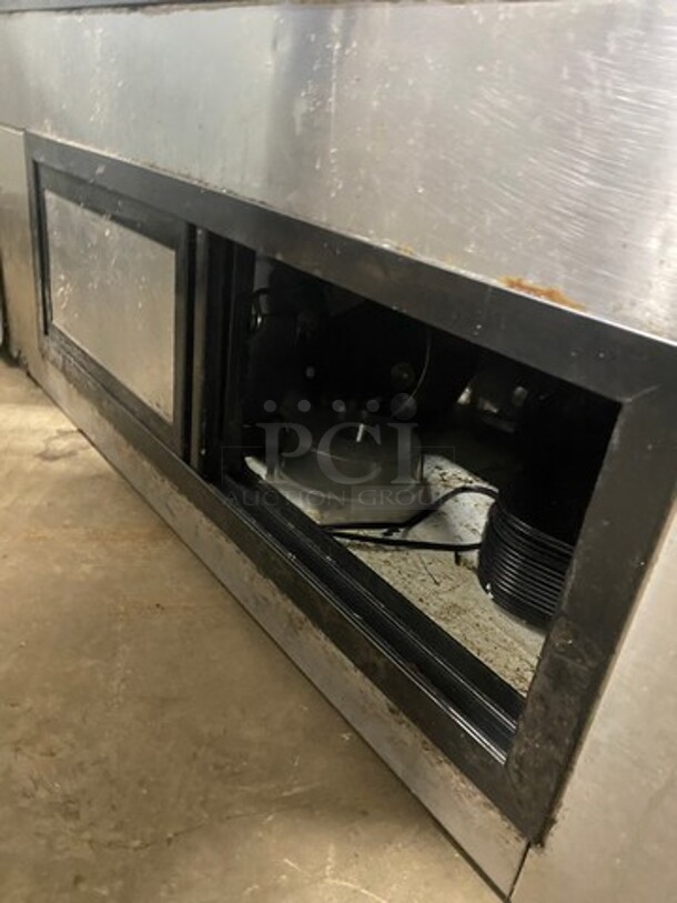 2018 Cool Tech Commercial Refrigerated Bakery/Deli Case! With Slanted Front Glass! With Sliding Rear Access Doors! All Stainless Steel Body! WORKING WHEN REMOVED! Model: CRI72CD SN: 35918 120V - Image 6 of 8