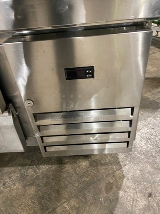 Ikon Commercial Refrigerated Chef Base! With 2 Drawer Storage Space! All Stainless Steel! On Casters! Model: KCBR60 SN: KCBR608145173 115V 60HZ 1 Phase - Image 8 of 9