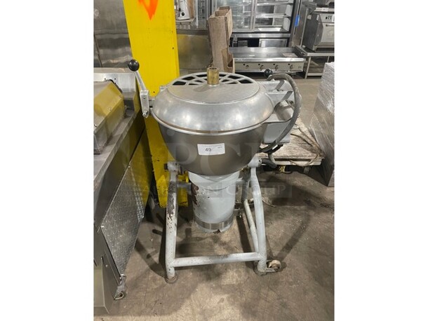 Hobart Heavy Duty Commercial Vertical Chopper/Cutter/Mincer! All Stainless Steel! Model VC1440 Serial U7517859! 208V 3 Phase! With 2 Rear Casters! - Image 1 of 8