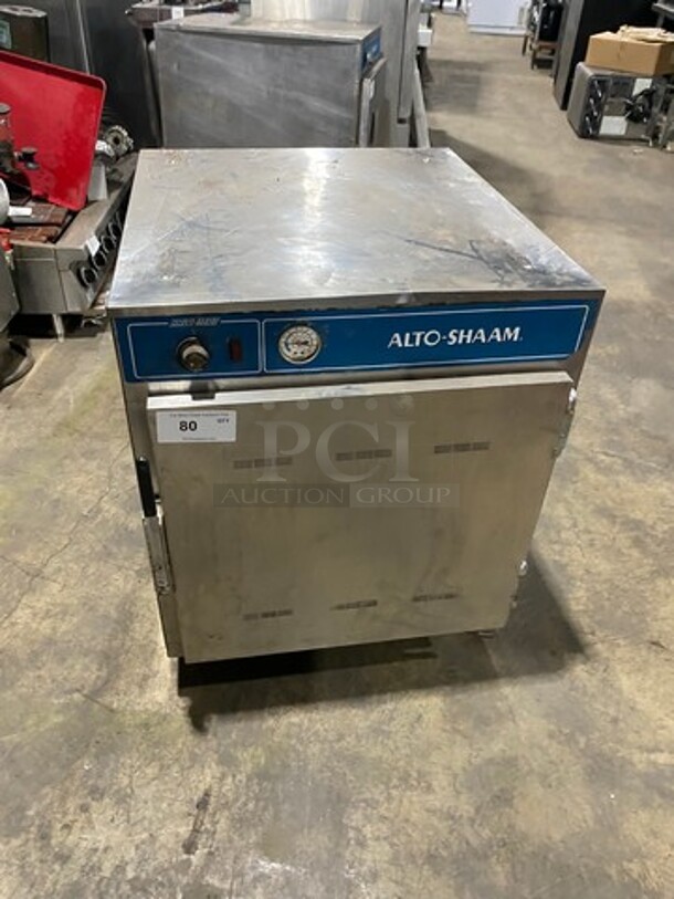 Alto Shaam Commercial Undercounter Heated Holding Cabinet! All Stainless Steel! On Casters! Model: 750S SN: 605950798 125V 60HZ 1 Phase