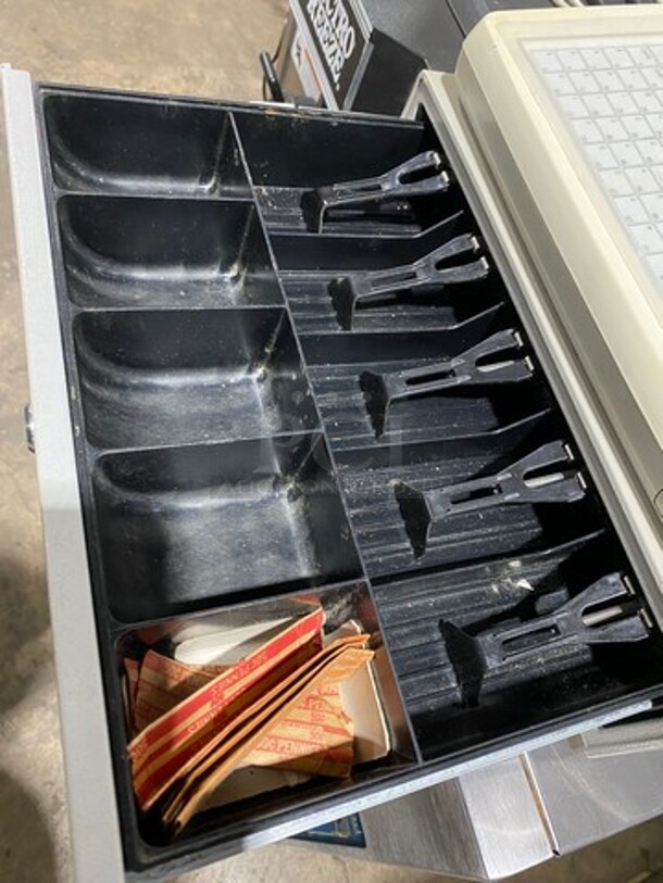 Sam4s Commercial Countertop Electronic Cash Register! Model: SER7000 120V - Image 8 of 9