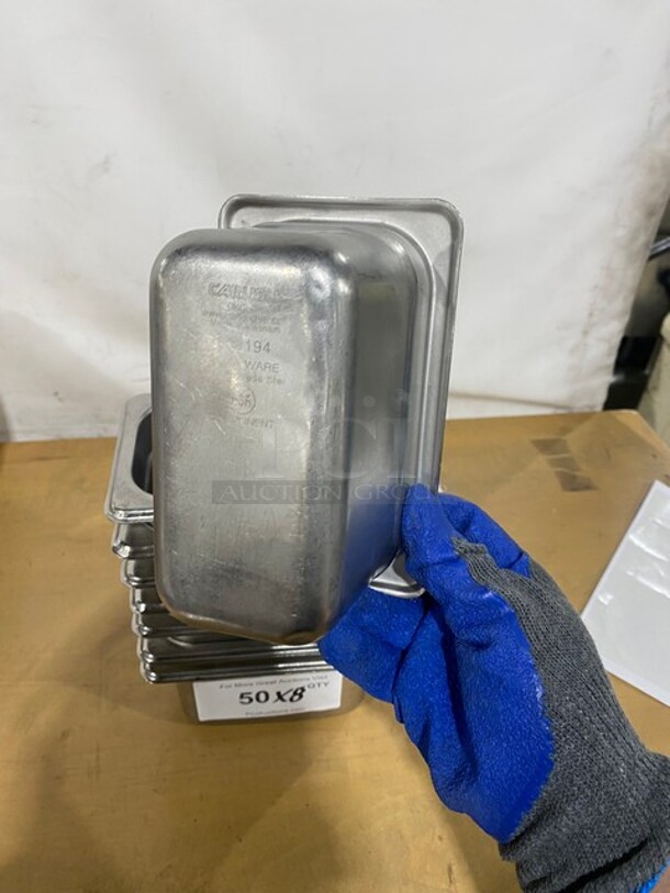 Carlisle Commercial Steam Table/ Prep Table Food Pans! 8X Your Bid! - Image 6 of 7