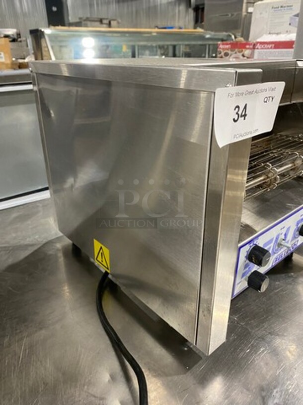 Belleco Commercial Countertop Electric Powered Conveyor Toaster! All Stainless Steel! Model: JT2H SN: 15013683204 208V 60HZ 1 Phase - Image 2 of 8