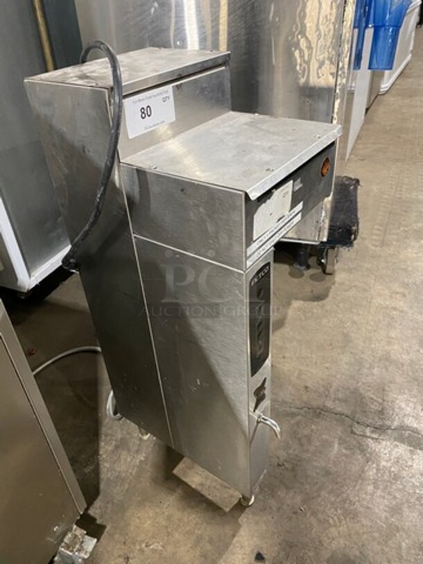 Fetco Commercial Countertop Coffee Brewing Machine! All Stainless Steel! On Legs! WORKING WHEN REMOVED! Model: CBS2041E SN: 450408113625 120/208/240V 60HZ 1 Phase - Image 2 of 7