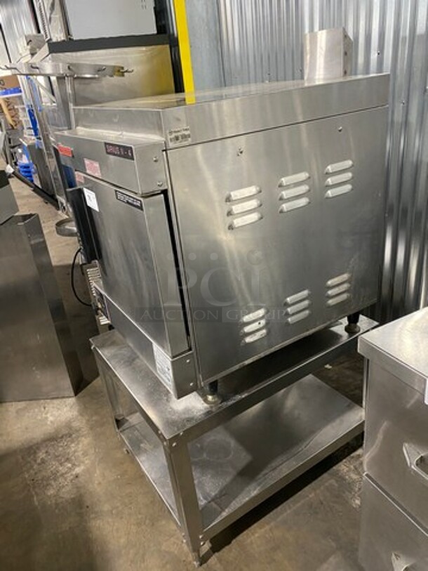 2014 Market Forge Commercial Natural Gas Powered Steam Cabinet! All Stainless Steel! On Legs! Model: SIRUS - Image 3 of 11