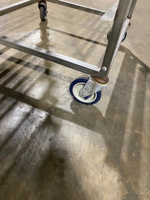 Channel Stainless Steel Spped Rack! On Casters!  - Image 4 of 5