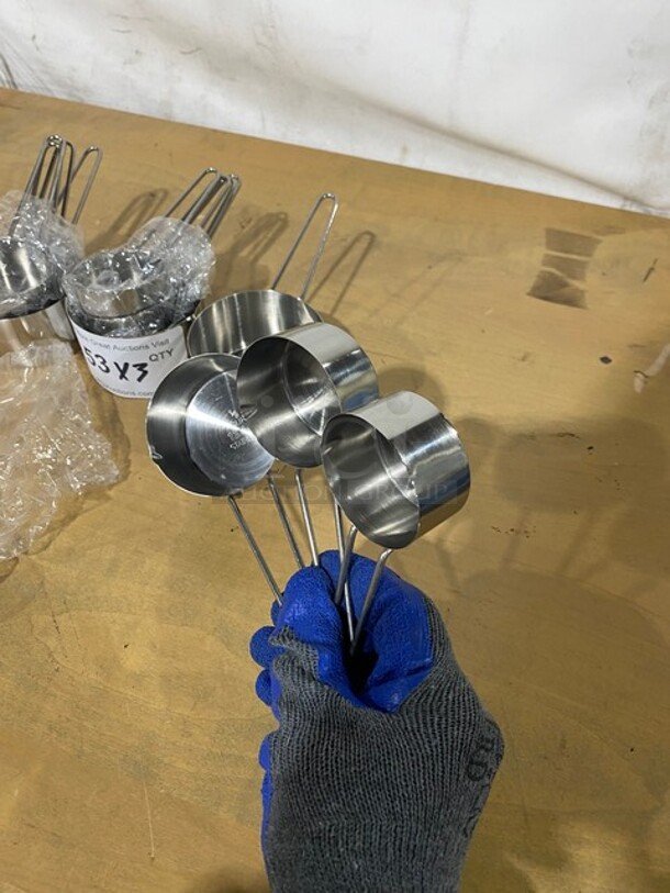 Stainless Steel Measuring Cups! 3x Your Bid! - Image 5 of 6