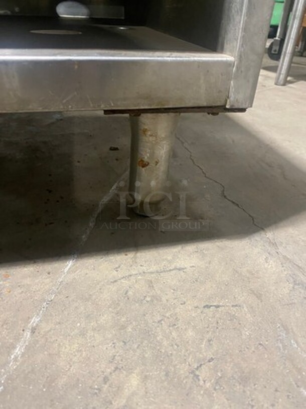 Commercial Insulated Ice Cooled Cold Pan! With Drain! All Stainless Steel! On Legs! - Image 7 of 7