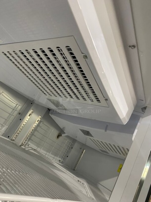 NICE! NEW! SCRATCH-N-DENT! LATE MODEL! 2022 Kool It Commercial 2 Door Reach In Freezer Merchandiser! With View Through Doors! With Poly Coated Racks! Left Side Outer Glass Is Shattered! Model: LX46FB SN: H89220100279 115V 60HZ 1 Phase - Image 7 of 9