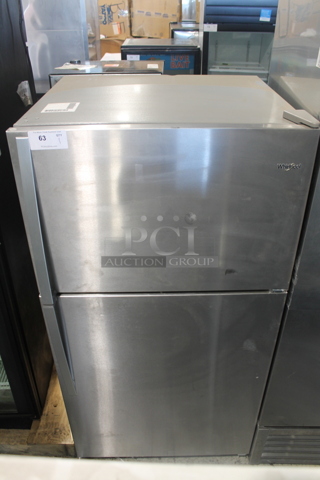 Whirlpool 21MSTFATR6 Metal Cooler Freezer Combo. 115 Volts, 1 Phase. Tested and Does Not Get Cold