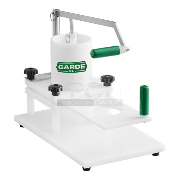 BRAND NEW SCRATCH AND DENT! Garde 181BRGPR14 XL 4" x 1/2" Burger Press - 180 Patties/Hour - Image 1 of 3