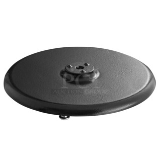 3 BRAND NEW SCRATCH AND DENT! Lancaster Table & Seating 164TB17ROUND 17" Round Cast Iron Table Base Plate. 3 Times Your Bid!