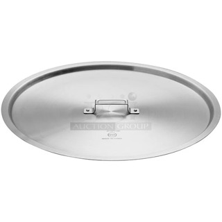 2 BRAND NEW SCRATCH AND DENT! Choice  471SPC100 20 13/16" Aluminum Pot / Pan Cover. 2 Times your Bid! 