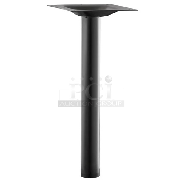 19 BRAND NEW SCRATCH AND DENT! Lancaster Table & Seating 427TBCLRD325 Excalibur 3" Standard Height Outdoor Table Base Column. 19 Times Your Bid!  - Image 1 of 5