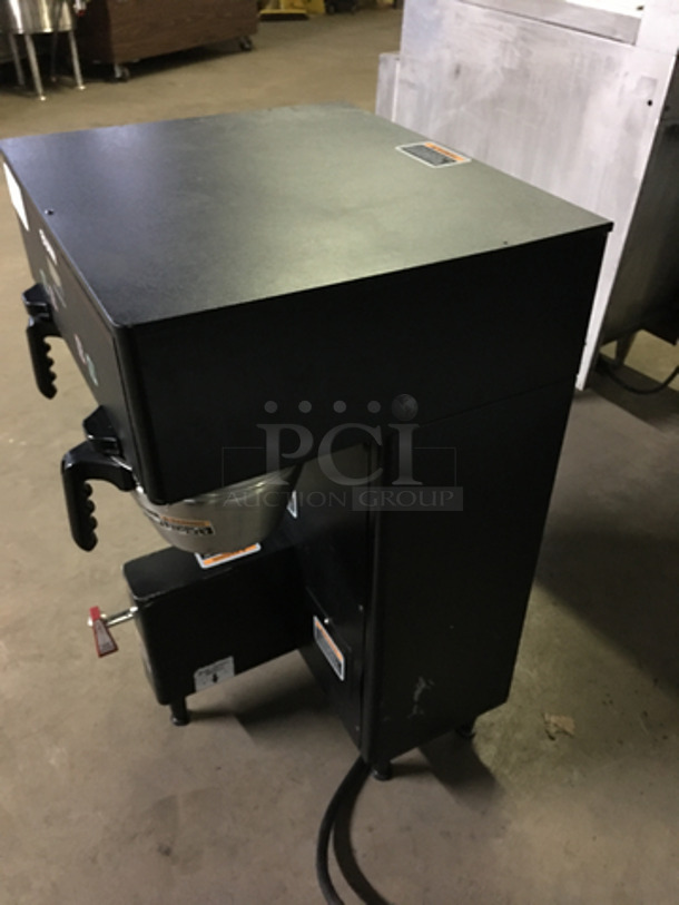 Bunn Commercial Countertop Dual Coffee Brewing/Dispensing Machine! With Hot Water Dispenser! All Stainless Steel Body! Model: DUALTFDBC SN: DUAL128967 120/208/240V 60HZ 1 Phase - Image 2 of 7