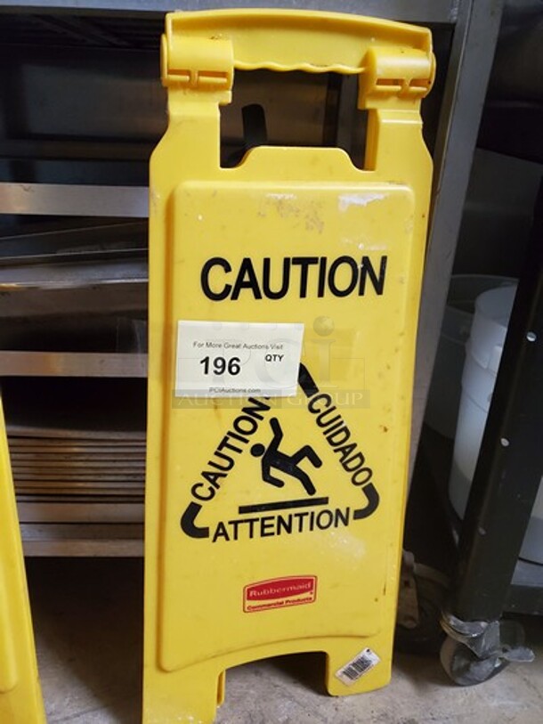 "CAUTION" Sign  - Image 2 of 2
