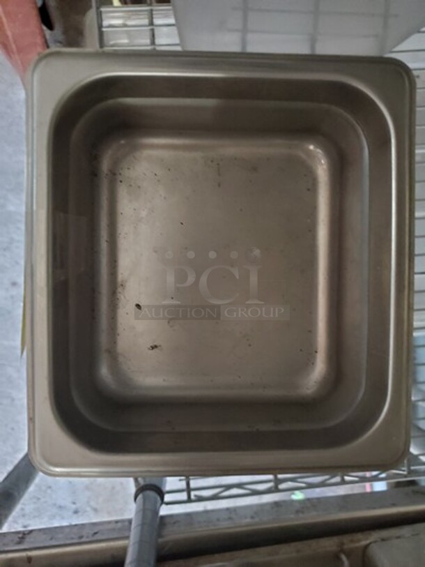 Stainless Steel Food Pan 1/6X4IN-1/6X6IN