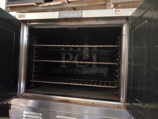 VULCAN SG1010T Snorkel Natural Gas Full Size Single Deck Convection Oven!  - Image 3 of 8