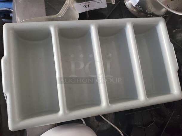 Cutlery Holder, 4 Compartment - Image 3 of 3