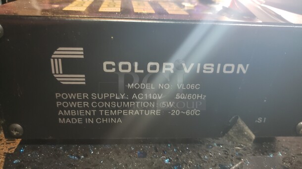 Lot of 2 Color Vision Model VPO6C

Not tested 

(Location 2) - Image 2 of 2