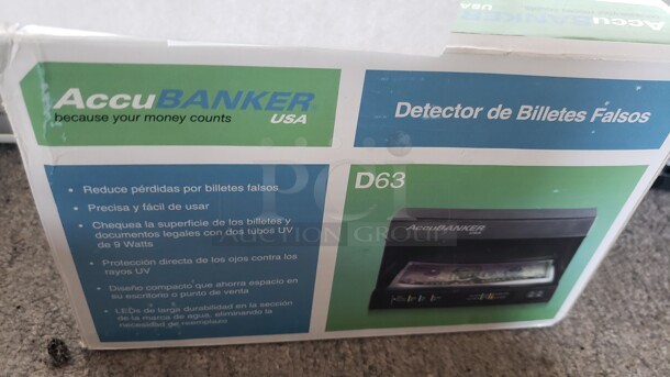 Accu Banker Counterfeit Money Detector 

Not tested

(Location 2)