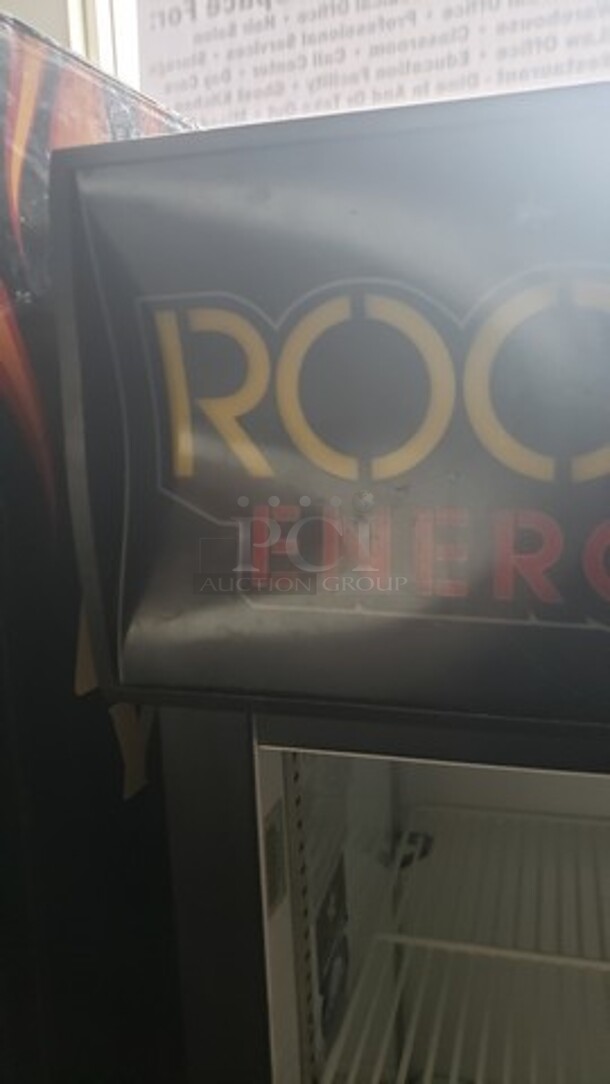 Rockstar Energy Drink Refrigerator CTM-32W Crystal Cooler Not tested (Location 2) - Image 4 of 5