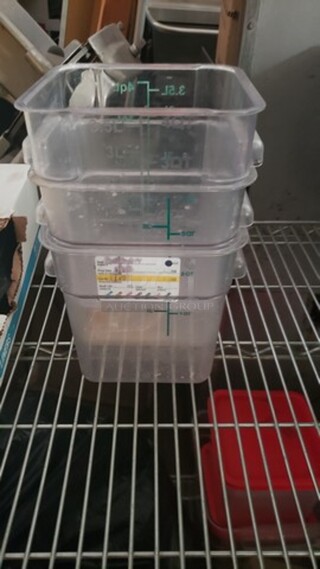 Lot of 3 Food Containers