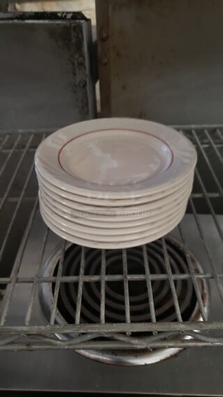 Lot of 8 Small Tuxton Plates