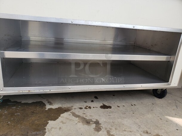 Delfield Shelley Steel Salad Bar w/ Overhead! 

115 V - Image 2 of 4