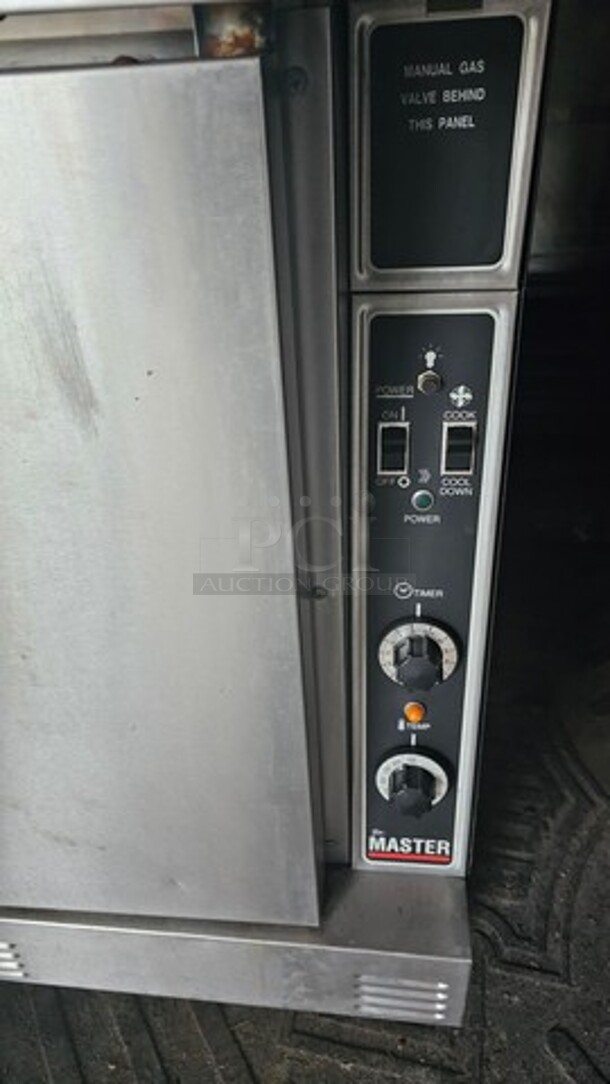 Garland Double Stack Natural Gas Oven (2X Bid) *missing racks in one oven* - Image 3 of 3