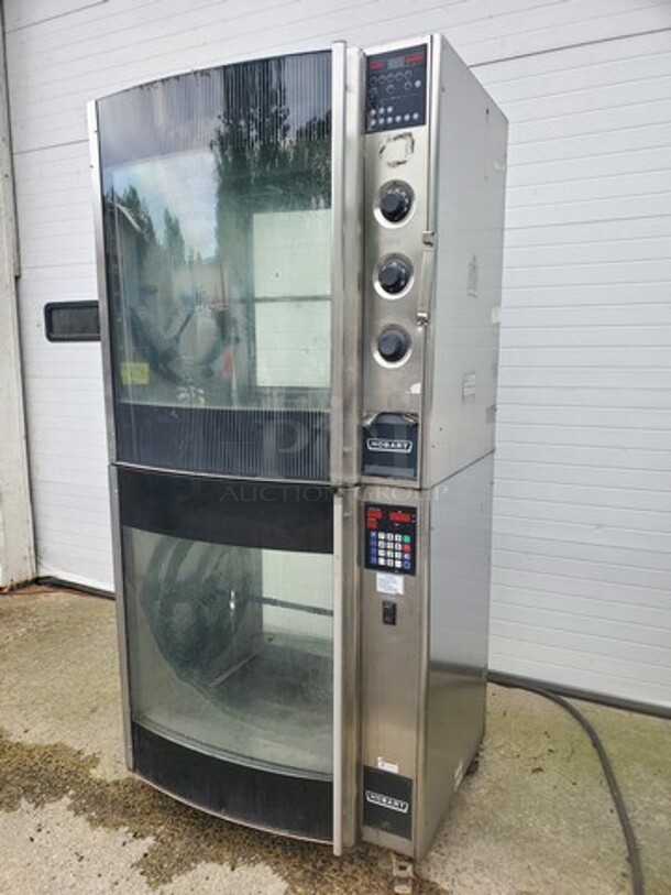 Hobart HR7 Electric Double Rotisserie Oven (35) Chickens max. 38"X30"X81 - Image 2 of 7