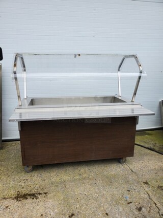 VOLLRATH 36060-00000-ANN Mobile Serving Equipment 60"X28"X35" Working!