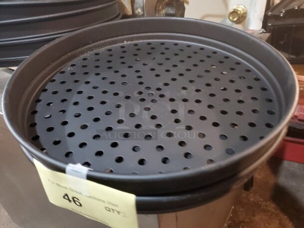14" Perforated Pizza Pan,  Brand New! BIDX2 - Image 3 of 3