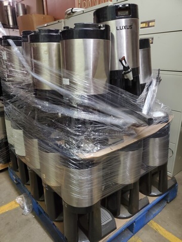 Lot of 30 Fetco LUXUS® Thermal Coffee Dispenser (Some are missing parts) BIDX30  - Image 2 of 2