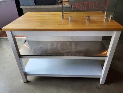Wooden Stand Table