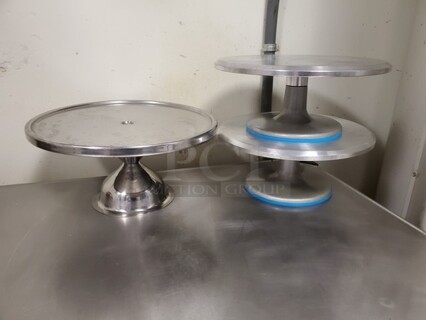 Aluminum Cake Turntable / Stand 