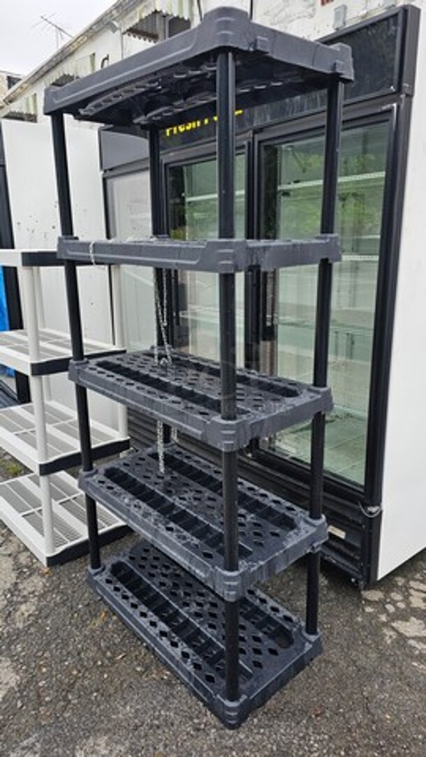 Plastic Shelving Unit - Image 2 of 2