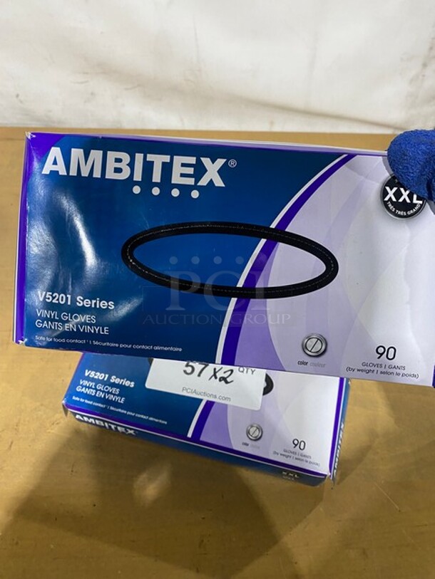 Ambitex Vinyl Gloves! 2x Your Bid! - Image 3 of 4