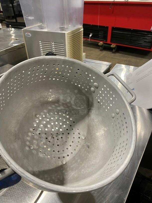 All One Lot! Stainless Steel Food Pans, Strainers! - Image 8 of 12