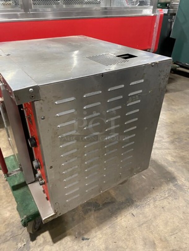 WOW! Vulcan Commercial Electric Powered Single Deck Half Sized Convection Oven! With View Through Door! All Stainless Steel! - Image 2 of 7