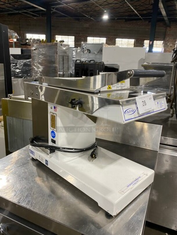 Oliver Commercial Countertop Mini Chip Slicer! Model: 738 SN: 189093 115V 60HZ 1 Phase - Image 2 of 7