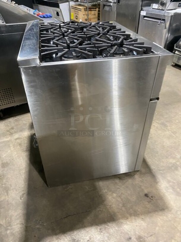 Thermador 6 Burner Stove! With Oven Underneath! Metal Oven Racks! Stainless Steel! - Image 3 of 9